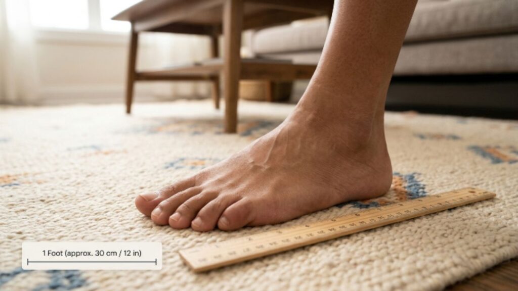 Understanding What One Foot Looks Like