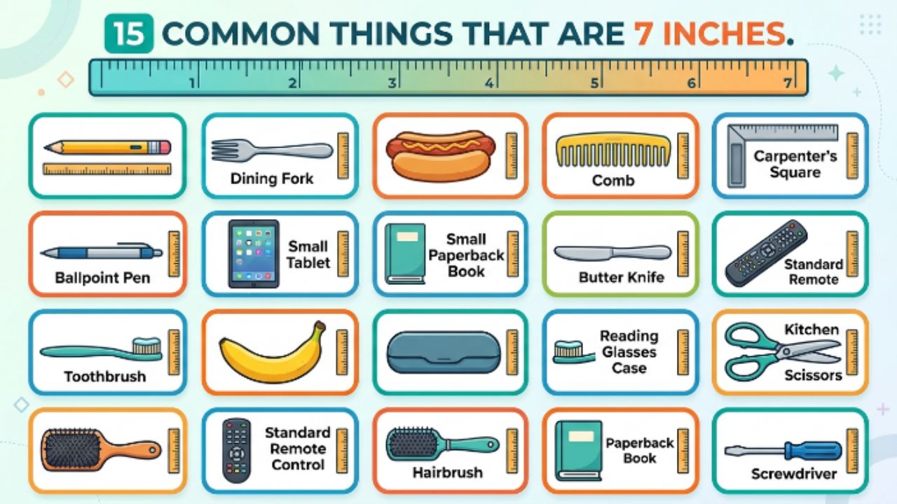 15 Common Things That Are 7 Inches