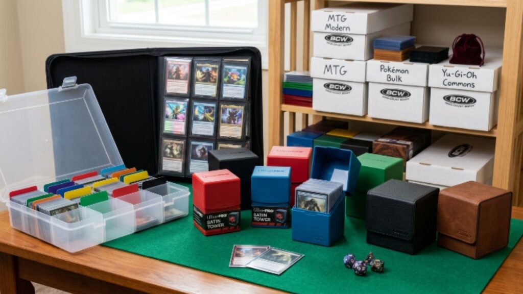 Deck Boxes and Card Storage Solutions