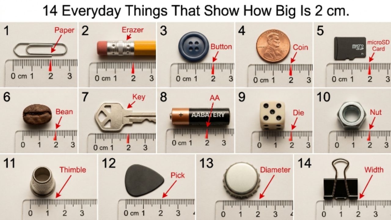 14 Everyday Things That Show How Big Is 2 cm (In Ways You’d Never Expect)