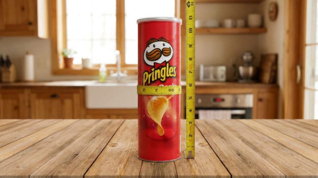 The Standard Pringles Can Dimensions