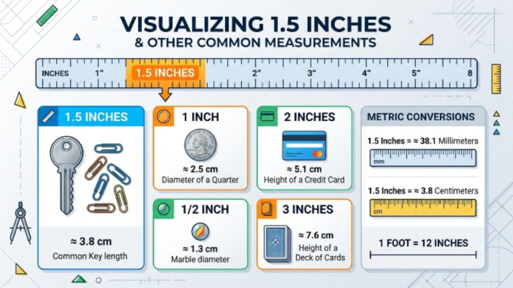 Comparing 1.5 Inches with Other Common Measurements