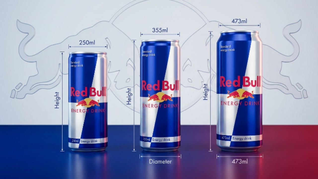 Red Bull Can Dimensions: A Complete Guide To Red Bull Can Sizes, With Height, Length