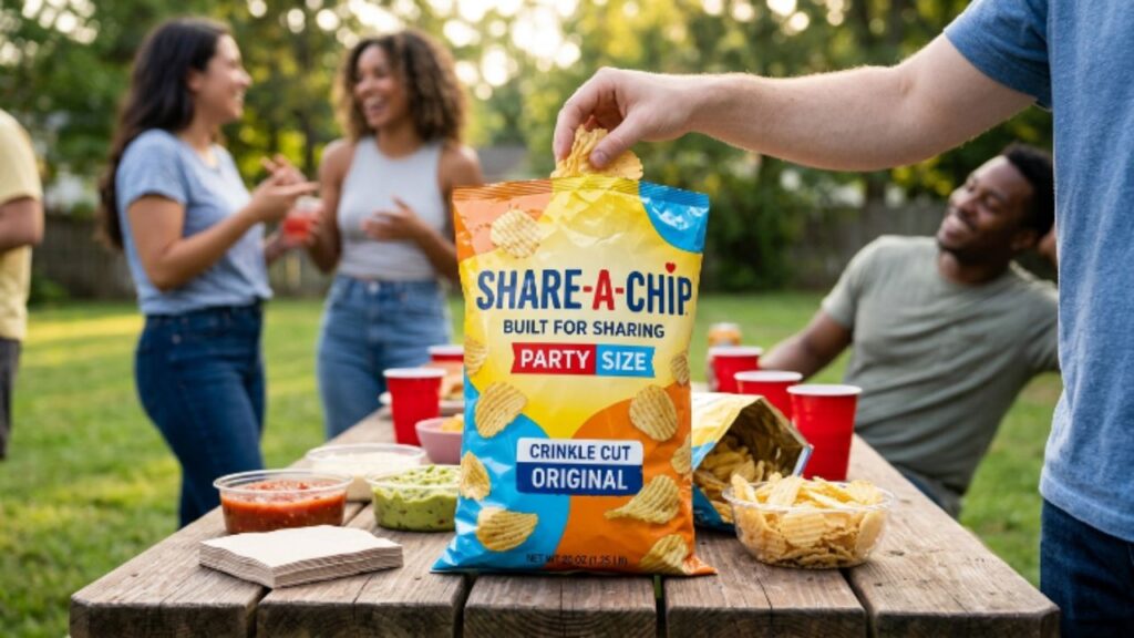 Party Size Chips Bag: Built For Sharing