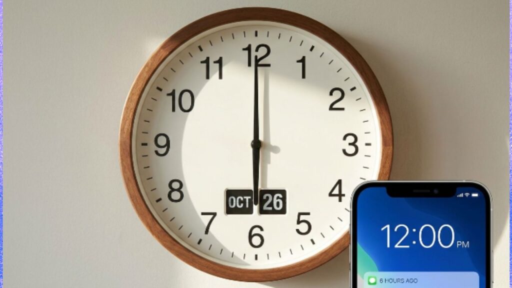 6 Hours Ago in GMT