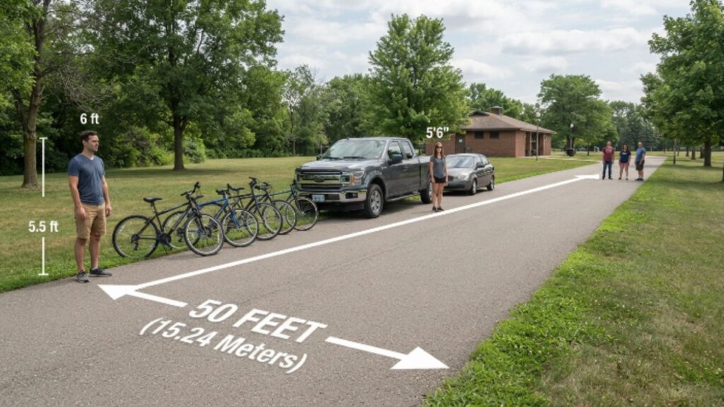 How Long Is 50 Feet Visually