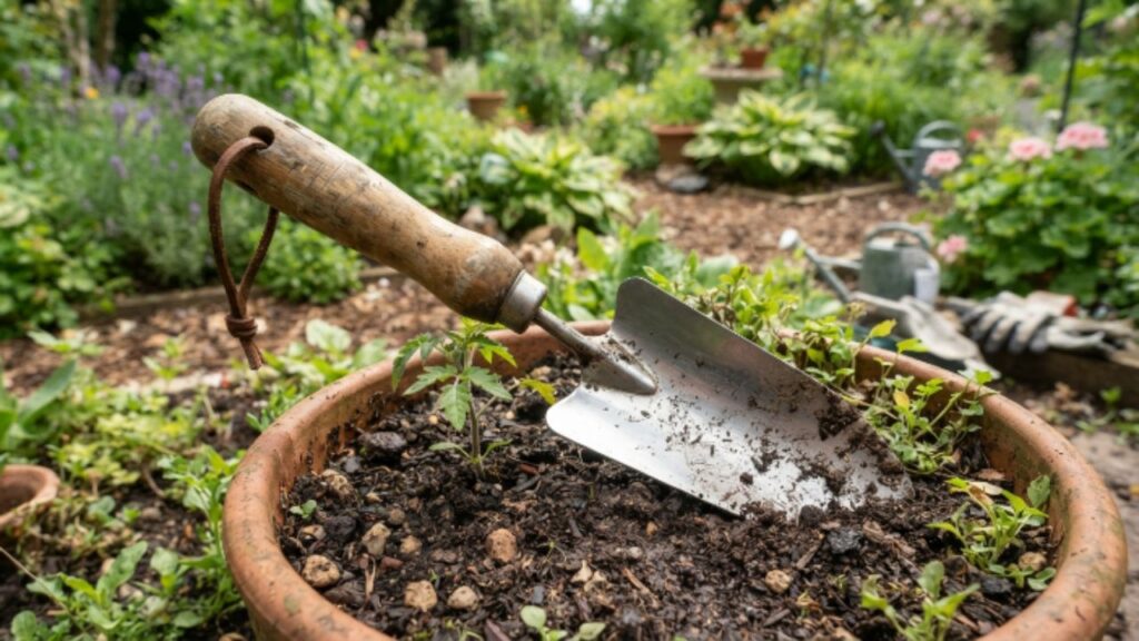 A Garden Trowel