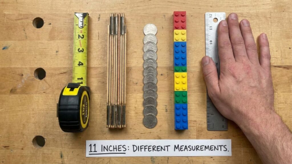 11 Inches in Different Measurement