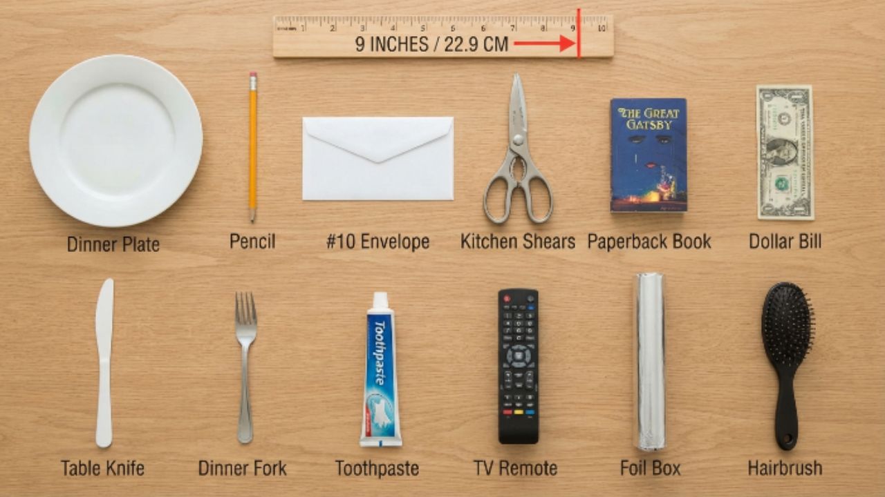 12 Common Things That Are 9 Inches