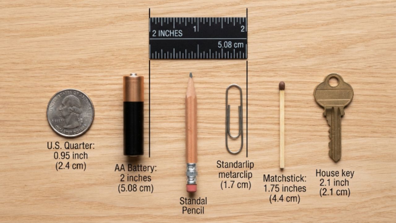 How Big Is 2 Inches Compare