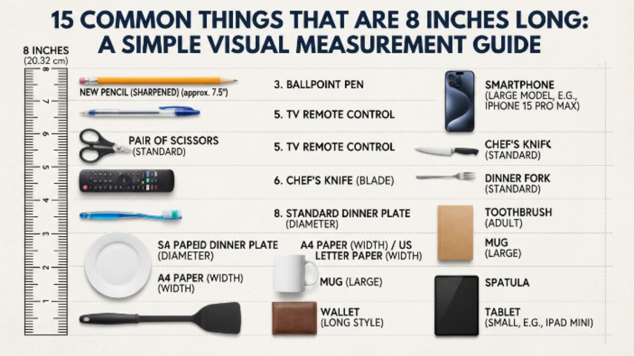 15 Common Things That Are 8 Inches