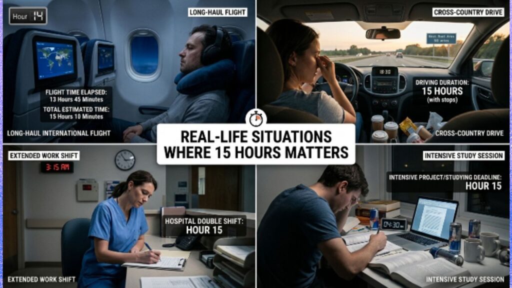 Real-Life Situations Where 15 Hours 
