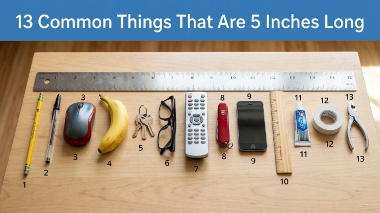 13 Common Things That Are 5 Inches