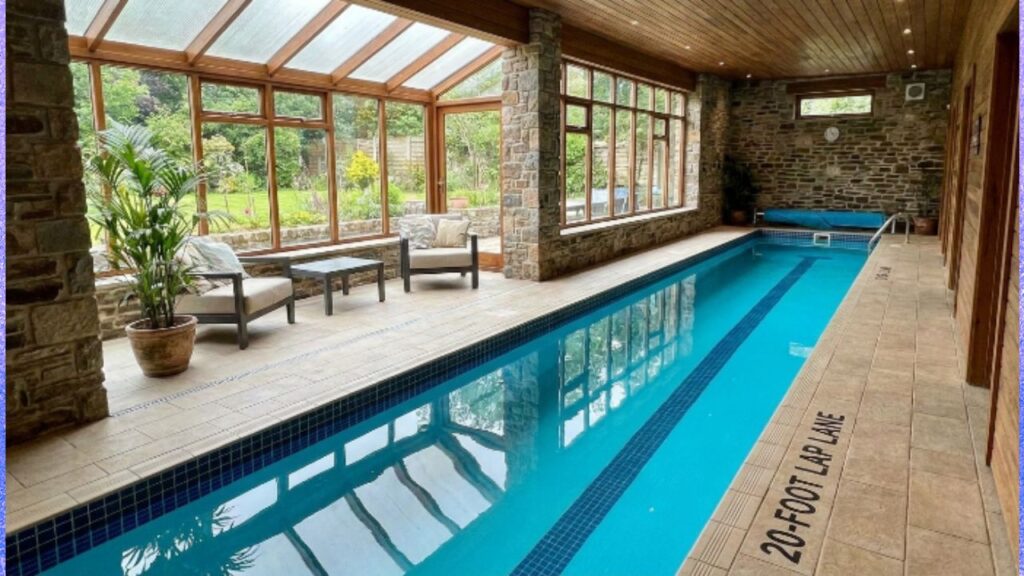 A Small Indoor Pool Can Have a 20-Foot