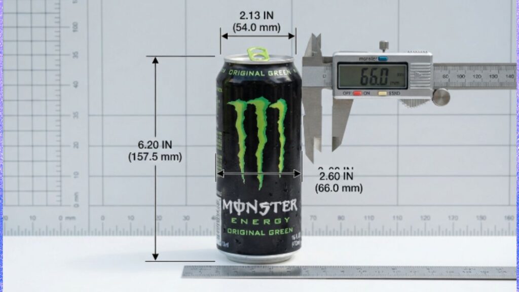 Standard Monster Can Dimensions