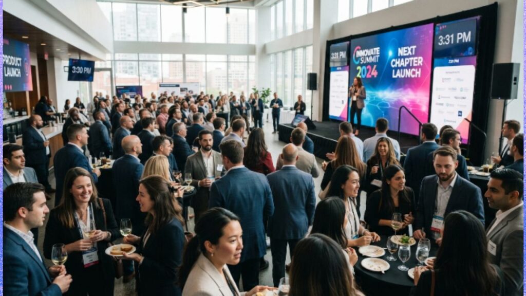 3:30 PM for Events, Launches