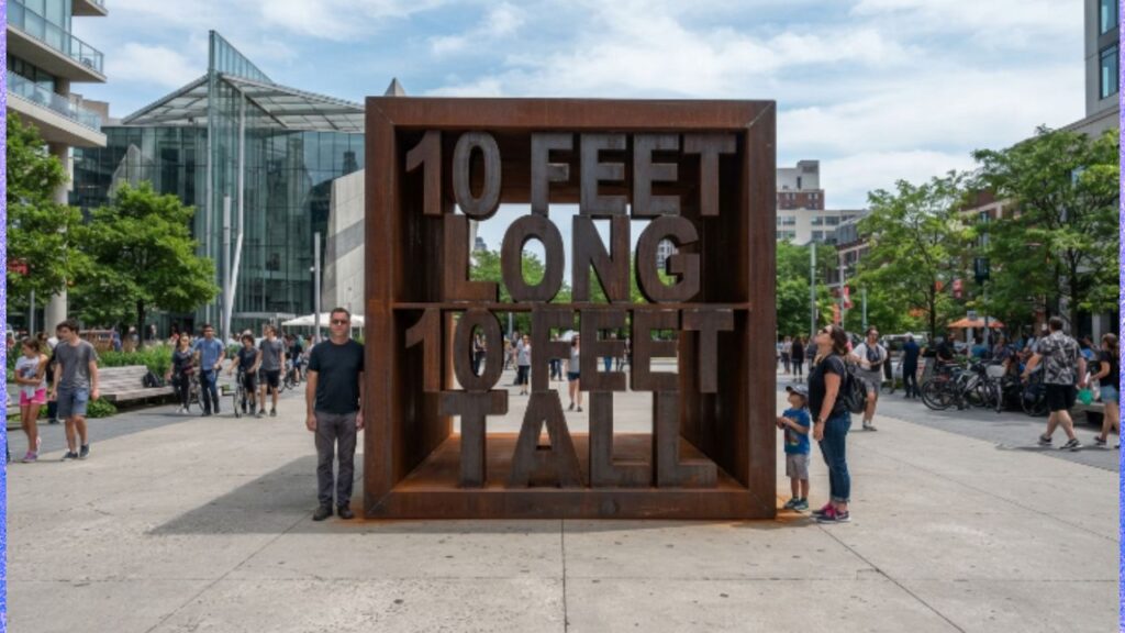 10 Feet Long and 10 Feet Tall
