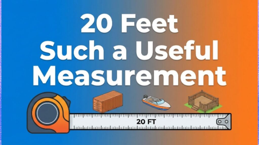 20 Feet Such a Useful Measurement