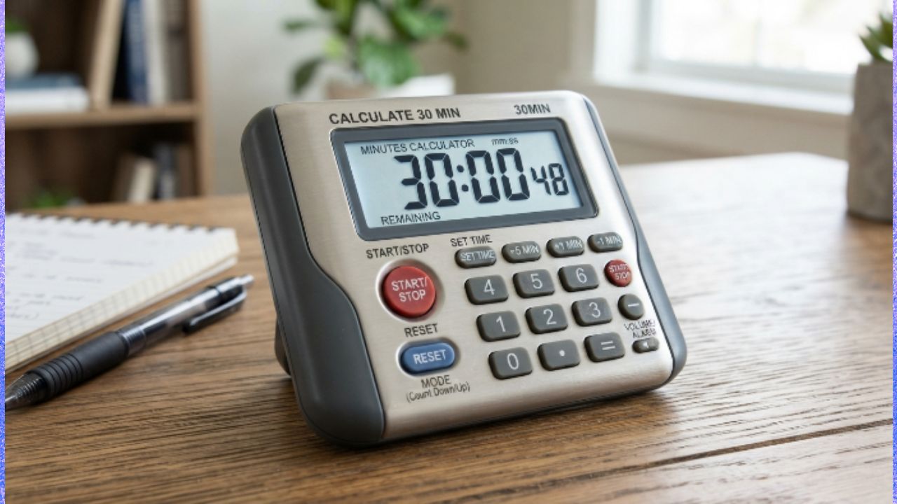 What Time is 30 Minutes From Now? – 30 Minute Calculator